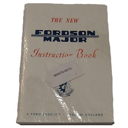 Aftermarket Tractor Instruction Book MAK70-0015